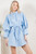 "Flynn" Mini Dress (Powder Blue) "Flynn" Mini Dress (Powder Blue)