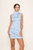 "Maddie" Cocktail Dress (Dusty Blue)