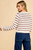 "Haleigh" Cardigan (Beige/Maroon) "Haleigh" Cardigan (Beige/Maroon)