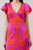 "Vallie" Floral Maxi Dress (Pink/Orange) 