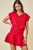 "Evelyn" Two Piece Set (Red)