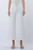 "Olivia" Drawstring Wide Leg Jeans (White)