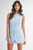 "Carrie" Tweed Dress (Blue)