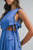 "Logan" Midi Dress (Blue)