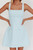 "Brandy" Square Neck Dress (Baby Blue)