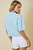 "Nora" Sweater Top (Sky)