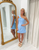 "Leighton" Mini Dress (Blue)