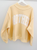 "Mother" Embroidered Mockneck Sweatshirt (Yellow)