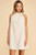 "Taylor" Pearl Dress (Tone Linen)
