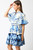 "Aria" Floral Dress (Blue Mix)