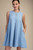 "Ronnie" Shift Dress (Sky Blue)