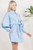 "Flynn" Mini Dress (Powder Blue)