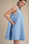 "Ronnie" Shift Dress (Sky Blue)