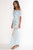 "Saylor" Maxi Dress (Blue Floral)