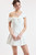 "Elizabeth" Mini Dress (White)