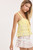 "Marge" Sweetheart Top (Yellow)