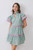 "Michelle" Block Print Mini Dress