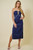 "Miley" Halter Dress (Navy)