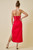 "Miley" Halter Dress (Red)