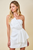 "Kate" Strapless Dress (White)