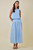 "Vanessa" Two Piece Set (Powder Blue)