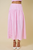 "Ella" Striped Skirt Set (Pink)