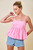 "Sally" Tank (Pink)