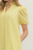 "Shelly" Eyelet Midi Dress (Yellow)