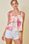 "Isa" Eyelet Top (Floral)
