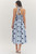 "Keavey" Polka Dot Dress (Blue/Navy)