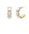 Pear Hoop Earring