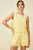 "Taylor" Embroidered Top (Yellow)