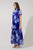 "Georgia" Organza Maxi Dress (Blue Mix)