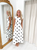 "Chloe" Polka Dot Midi (White)