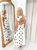 "Chloe" Polka Dot Midi (White)