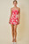 "Cecelia" Mini Dress (Red/White)