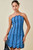 "Lauren" Scalloped Jean Dress (Denim)