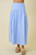 "Ella" Striped Skirt Set (Blue)