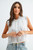 "Ansley" Eyelet Top (White)