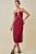 "Miley" Halter Dress (Maroon)