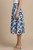 "Mags" Floral Skirt (Blue)