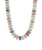 Multi Color Rondelle Necklace