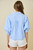 "Polly" Striped Shirt (Blue/White)