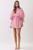 "Monica" Striped Dress (Red)