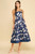 "Emily" Midi Dress (Navy)