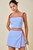 "Isabella" Two Piece Set (Blue/Red)