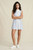 "Tina" Striped Dress (Blue)