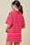 "Neely" Striped Set (Blue/Red)