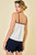 "Nadia" Pleated Top (Off White)