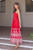 "Payton" Eyelet Embroidered Midi Dress (Red)